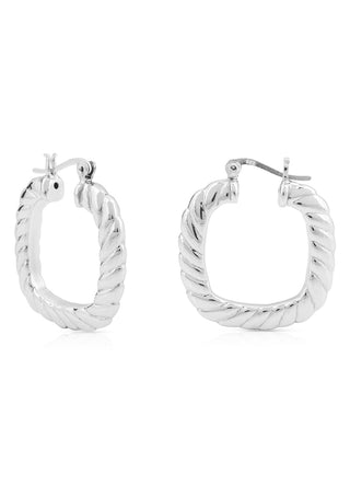 Twista hoops (silver)