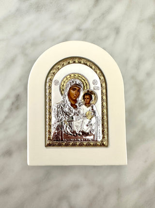Mini Mother Mary and jesus icon
