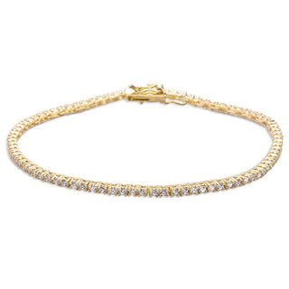 Tennis bracelet (gold)