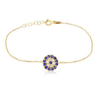 Rachel eye bracelet in (gold)