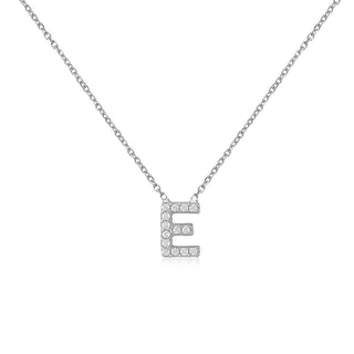 Mini Alphabet diamonte Necklaces