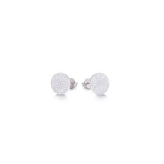 Circle studs silver