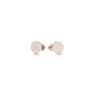 Circle Studs Rose gold