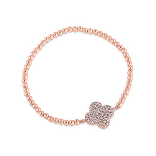 Keep the faith bracelet rose gold