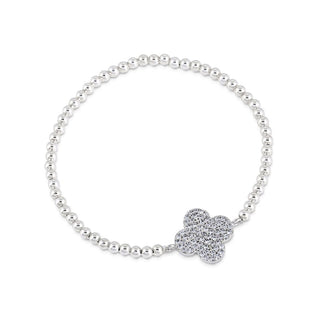 Keep the faith bracelet silver