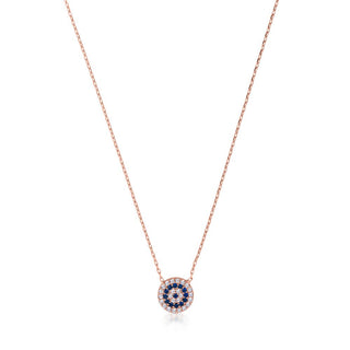 Wish me luck necklace in rose gold