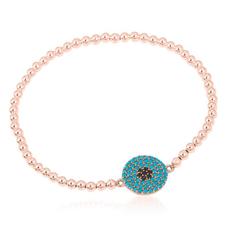 Eye bracelet rose gold