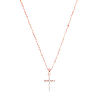 Luann necklace in rose gold