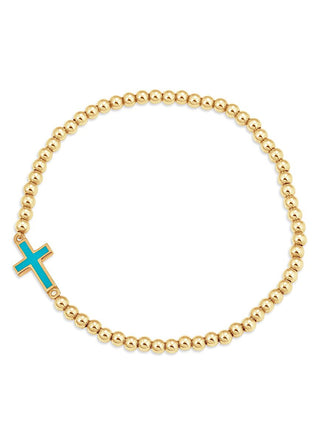 Cross Faith bracelet in gold