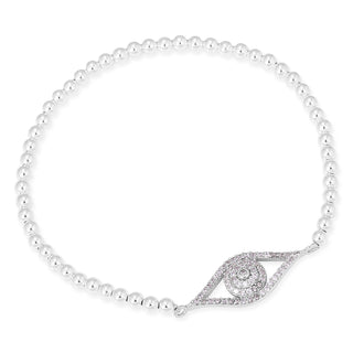 Matia eye bracelet (silver)