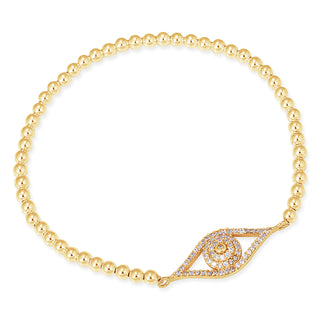 Matia eye bracelet (gold)