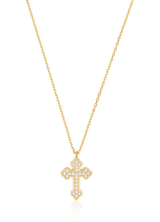 Arianna orthodox cross (gold)