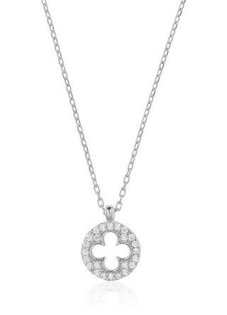 Ophelia clover necklace silver