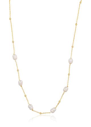 Pearly chain necklace