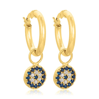 ELISA EYE DROP EARRINGS (GOLD)