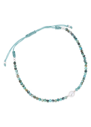Greco pearl bracelet (aventurine)