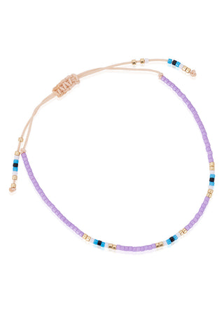 Ionian cord bracelet (purple)