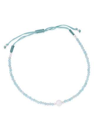 Greco pearl bracelet (green)