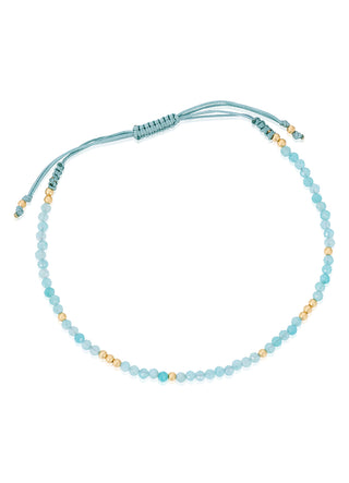 Grecian aventurine cord bracelet