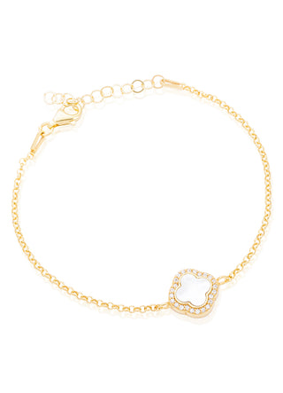 Fortuna bracelet mop gold