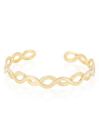 Love twist cuff (gold)