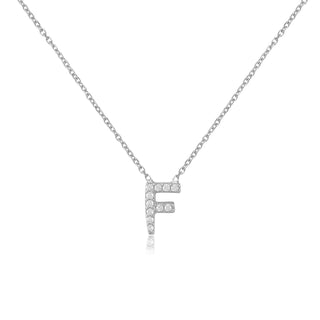 Mini Alphabet diamonte Necklaces