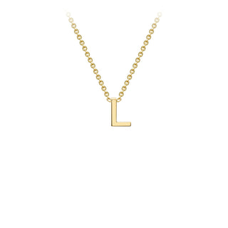 Gold Initial Necklaces 9kt gold