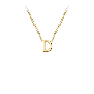 Gold Initial Necklaces 9kt gold