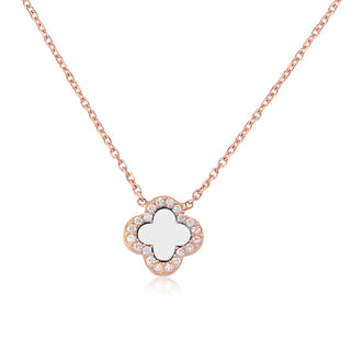 Fortuna necklace (mother of pearl) rose gold