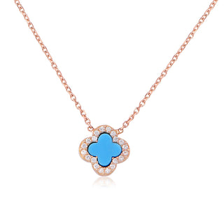 Fortuna necklace (rose gold)