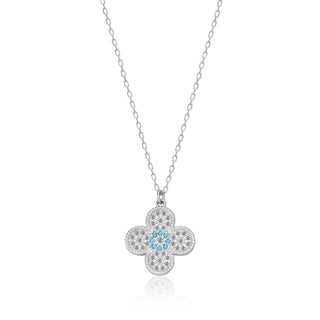 Sarah cross necklace (silver)