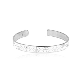 Mila eye cuff (silver)