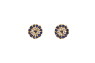 Evil eye earrings GOLD