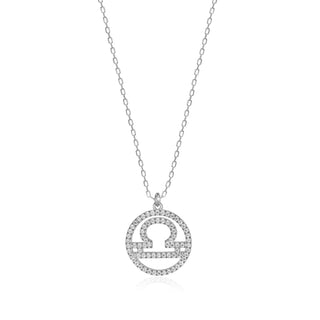 Libra necklace (silver)