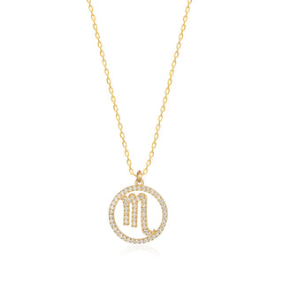 Scorpio Necklace (gold)