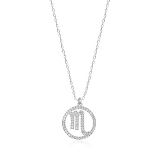 Scorpio necklace (silver)