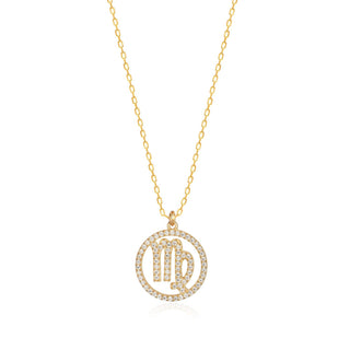 Virgo necklace (gold)