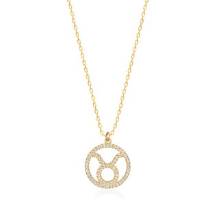 Taurus necklace (gold)