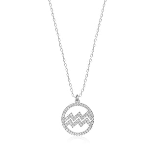 Aquarius necklace (silver)