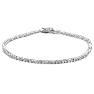 Tennis bracelet (silver)