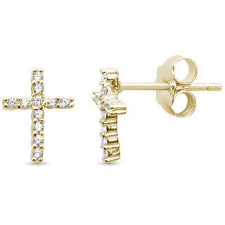 Cross earrings