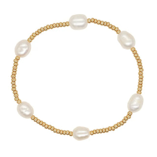 Cara pearl elastic bracelet