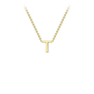 Gold Initial Necklaces 9kt gold