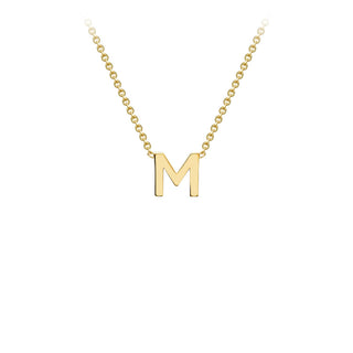 Gold Initial Necklaces 9kt gold