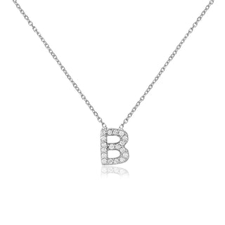 Mini Alphabet diamonte Necklaces