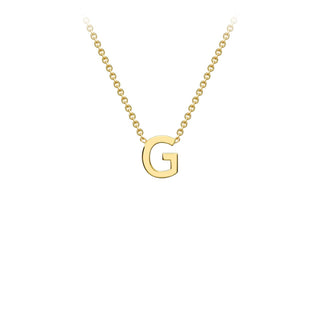 Gold Initial Necklaces 9kt gold