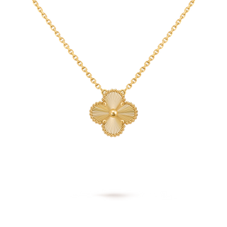 Vintage clover necklace (gold)