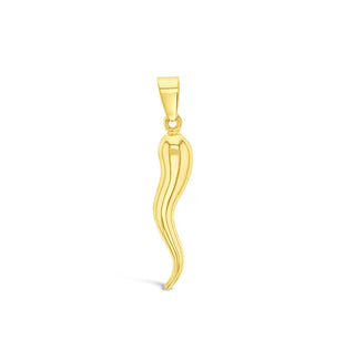 9KT Gold Horn pendant