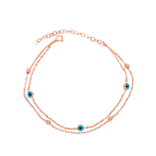 Eye Anklet (rose gold)