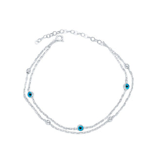 Eye Anklet (silver)